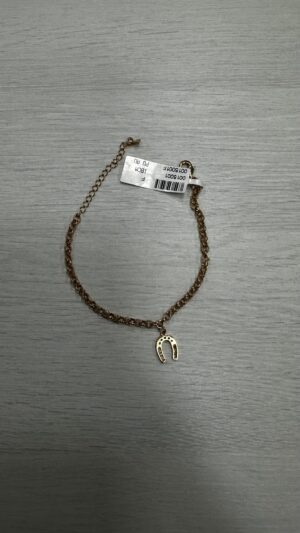 Pulseira Ferradura - Banhado A Ouro