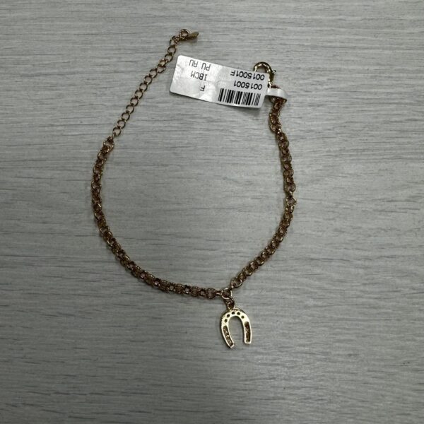 Pulseira Ferradura - Banhado A Ouro