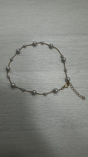 Pulseira Esferas - Banhada A Ouro