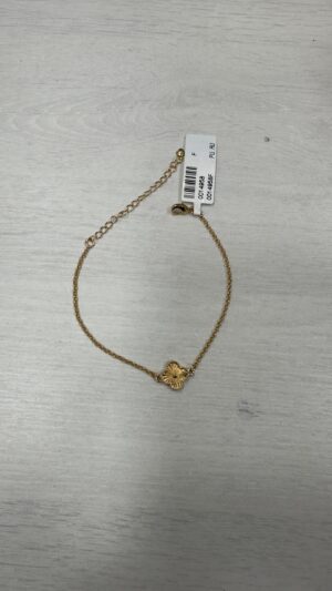 Pulseira Trevo - Banhado A Ouro