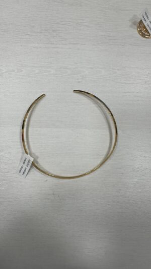 Gargantilha Choker Aro - Banhado A Ouro