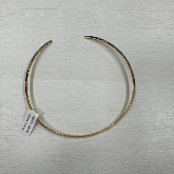Gargantilha Choker Aro - Banhado A Ouro